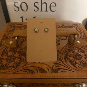 Sterling Silver Starshot Studs